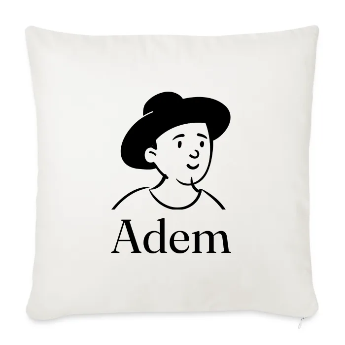 Coussin personnalisé au prénom Adem