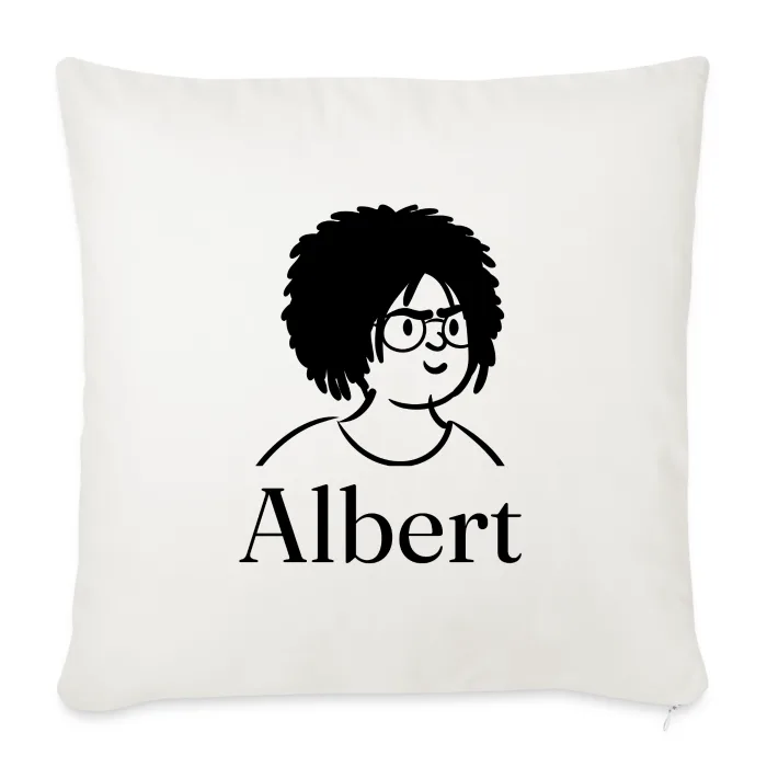 Coussin personnalisé au prénom Albert