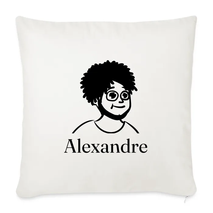Coussin personnalisé au prénom Alexandre