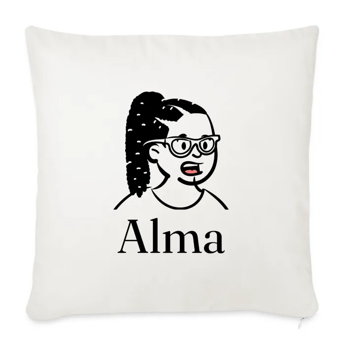 Coussin personnalisé au prénom Alma