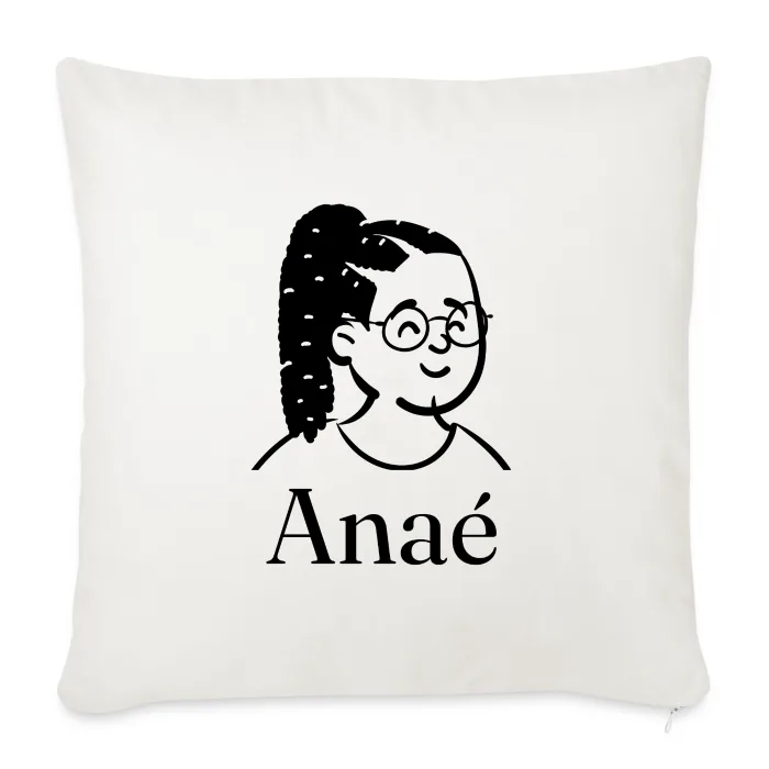 Coussin personnalisé au prénom Anaé