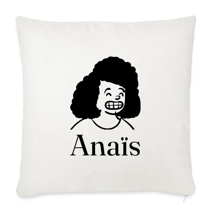 Coussin personnalisé au prénom Anaïs