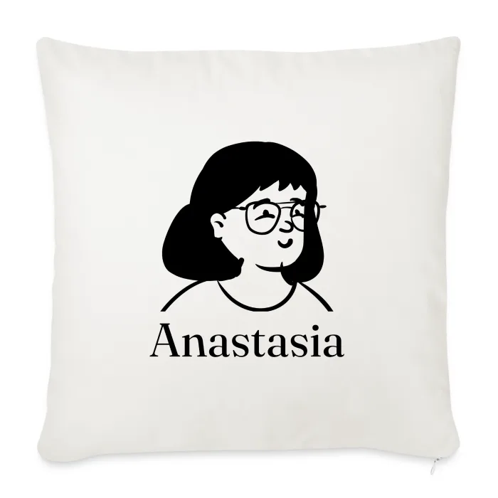 Coussin personnalisé au prénom Anastasia
