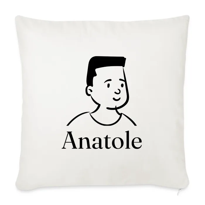 Coussin personnalisé au prénom Anatole