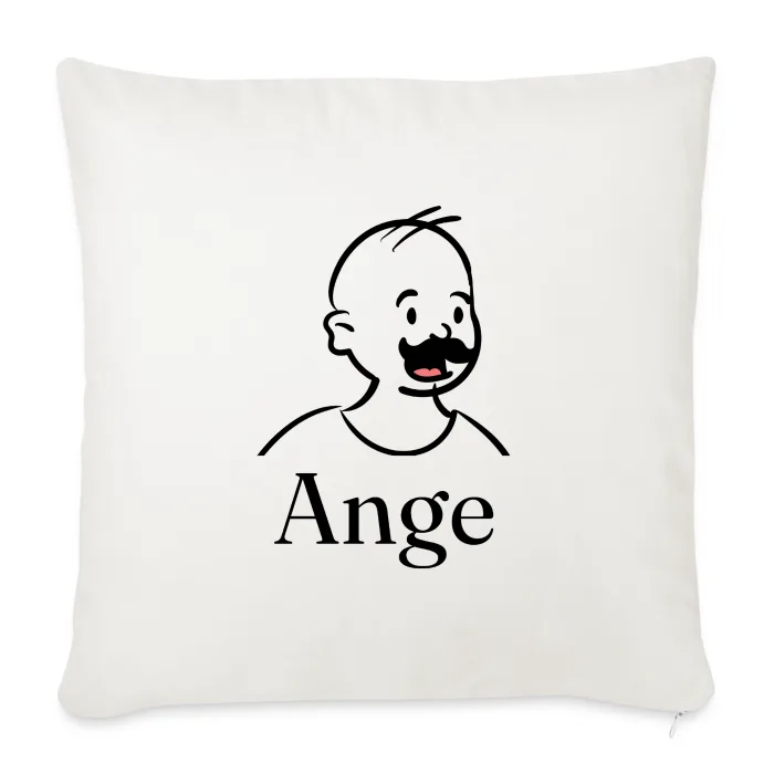 Coussin personnalisé au prénom Ange