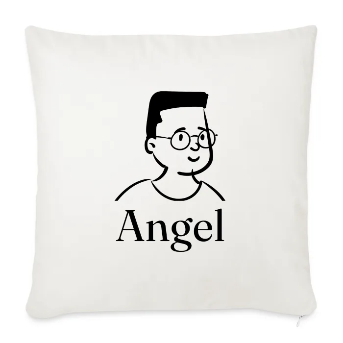 Coussin personnalisé au prénom Angel