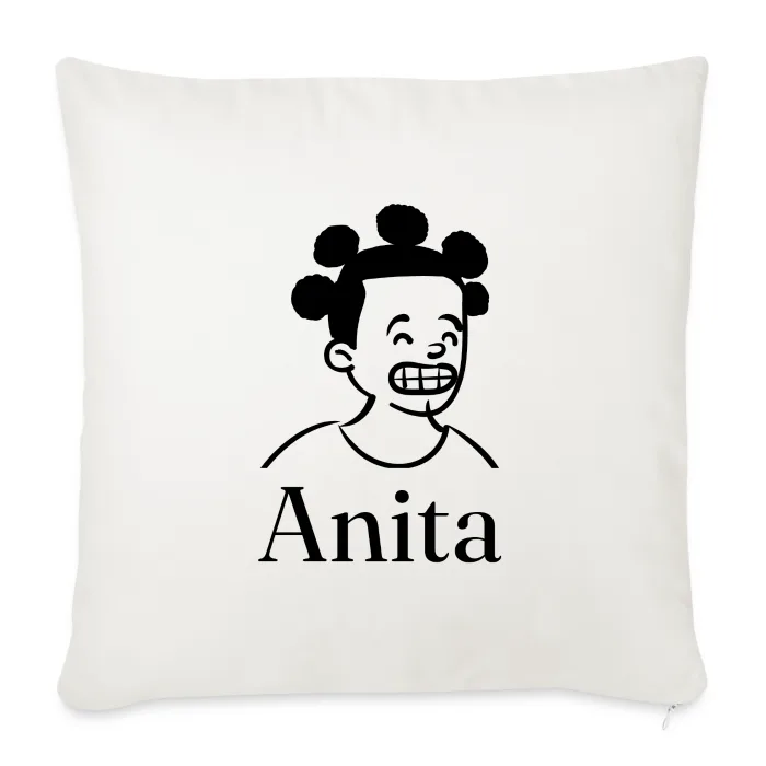 Coussin personnalisé au prénom Anita