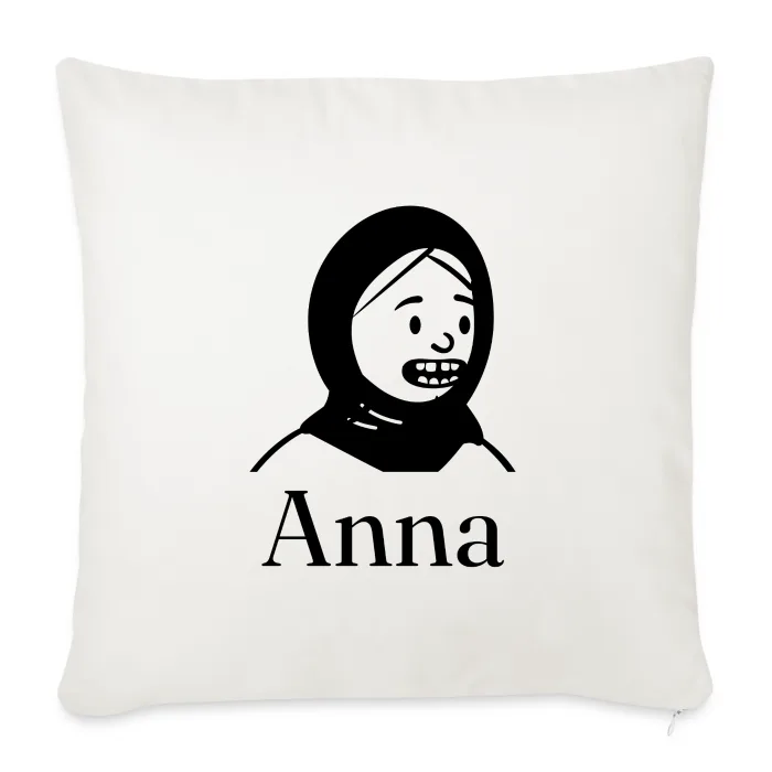 Coussin personnalisé au prénom Anna