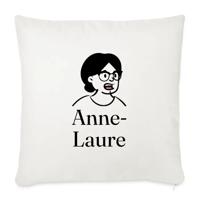 Coussin personnalisé au prénom Anne-Laure