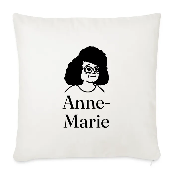 Coussin personnalisé au prénom Anne-Marie