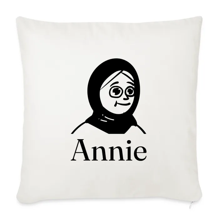 Coussin personnalisé au prénom Annie