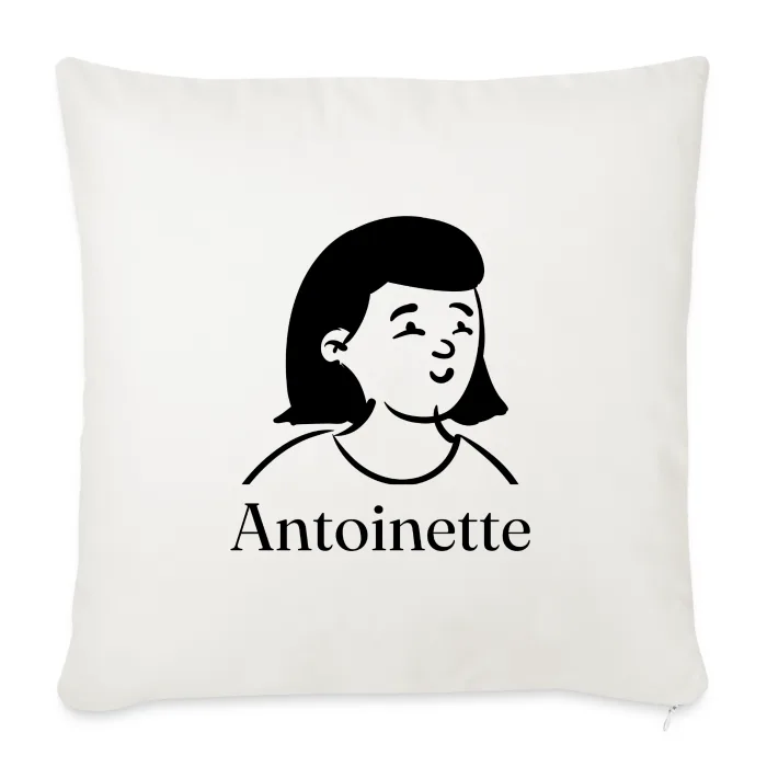 Coussin personnalisé au prénom Antoinette