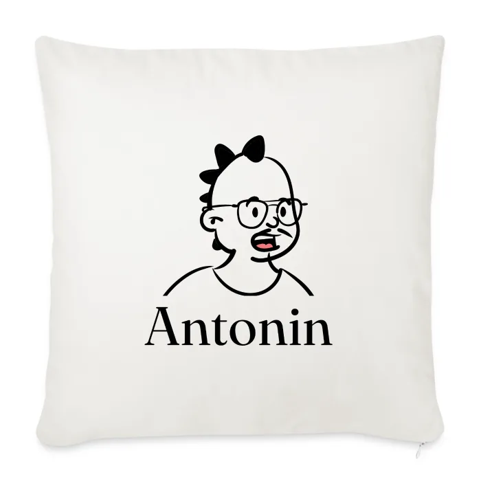 Coussin personnalisé au prénom Antonin