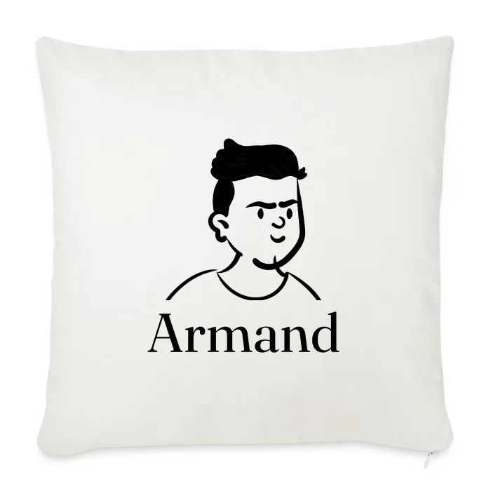 Coussin personnalisé au prénom Armand