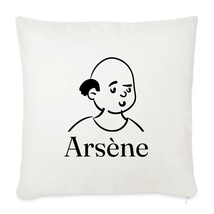 Coussin personnalisé au prénom Arsène