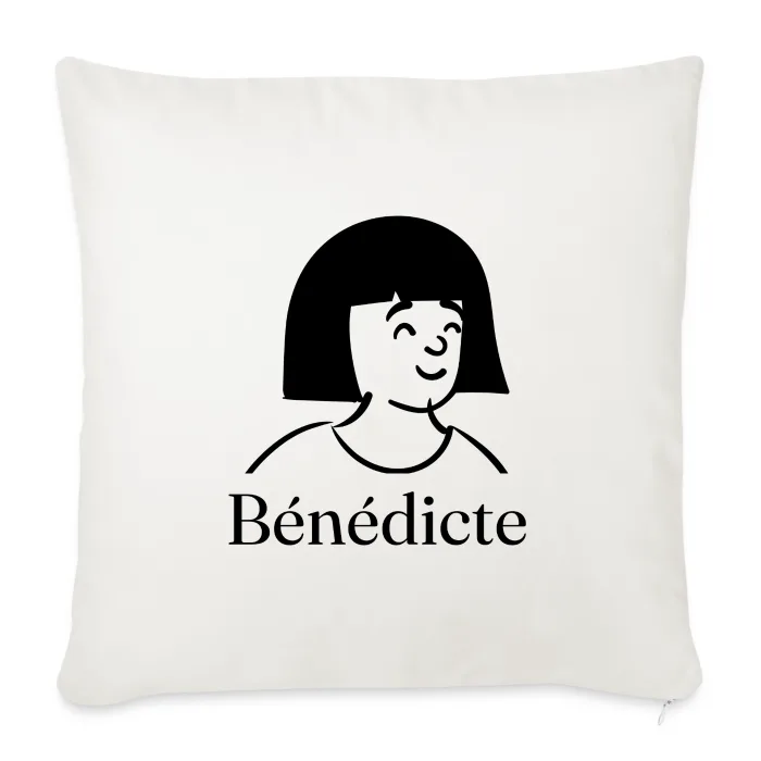 Coussin personnalisé au prénom Bénédicte