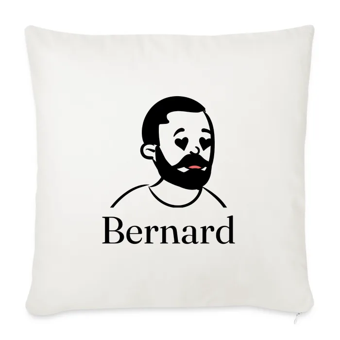 Coussin personnalisé au prénom Bernard