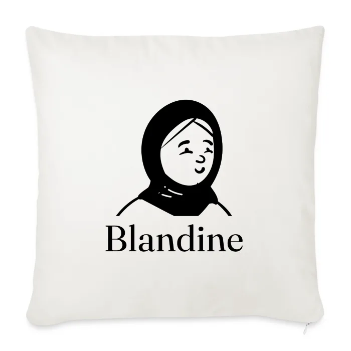 Coussin personnalisé au prénom Blandine