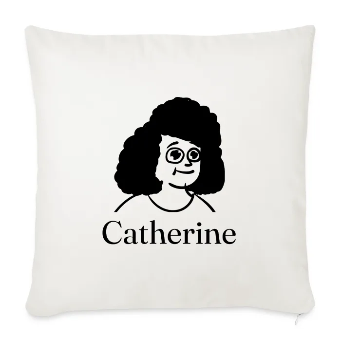 Coussin personnalisé au prénom Catherine
