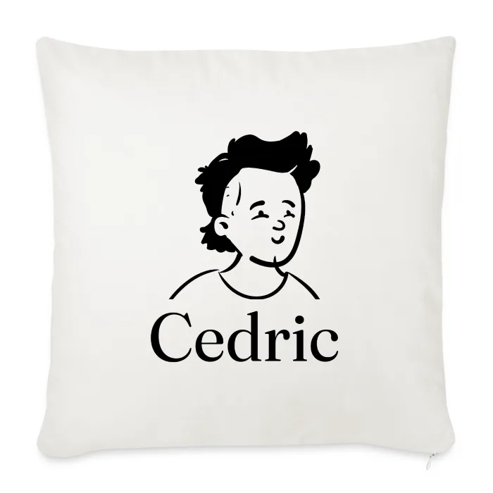 Coussin personnalisé au prénom Cedric