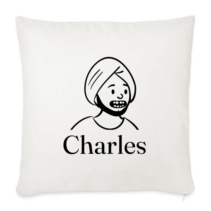Coussin personnalisé au prénom Charles
