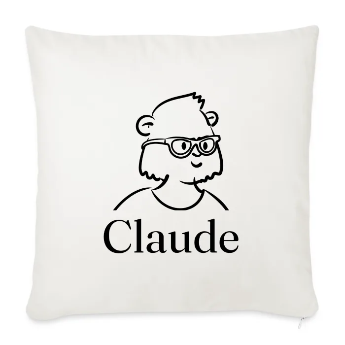 Coussin personnalisé au prénom Claude