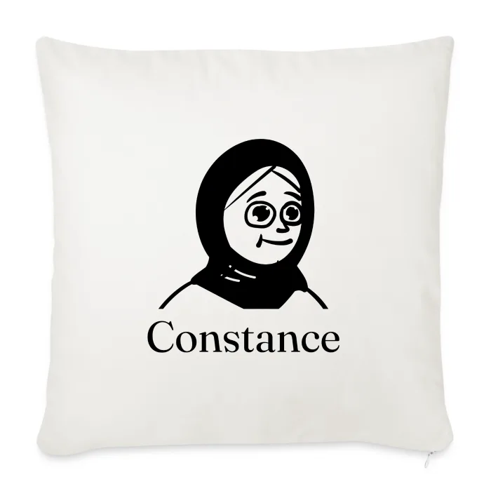 Coussin personnalisé au prénom Constance