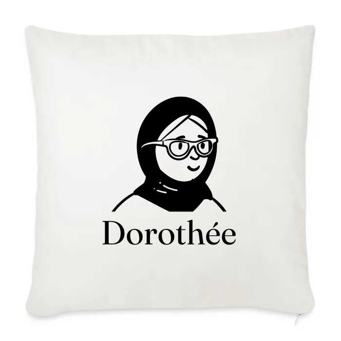 Coussin personnalisé au prénom Dorothée