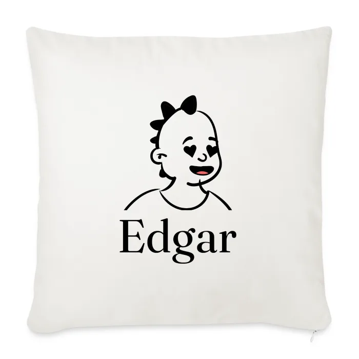 Coussin personnalisé au prénom Edgar