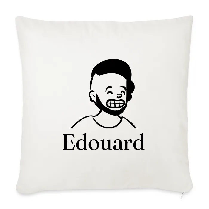 Coussin personnalisé au prénom Edouard