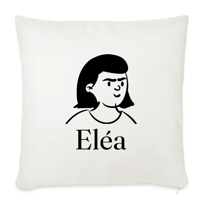 Coussin personnalisé au prénom Eléa