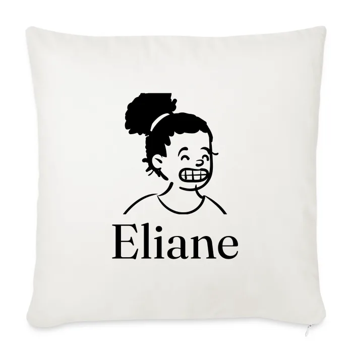 Coussin personnalisé au prénom Eliane