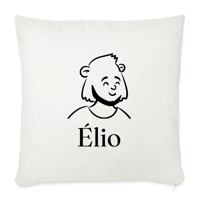 Coussin personnalisé au prénom Élio