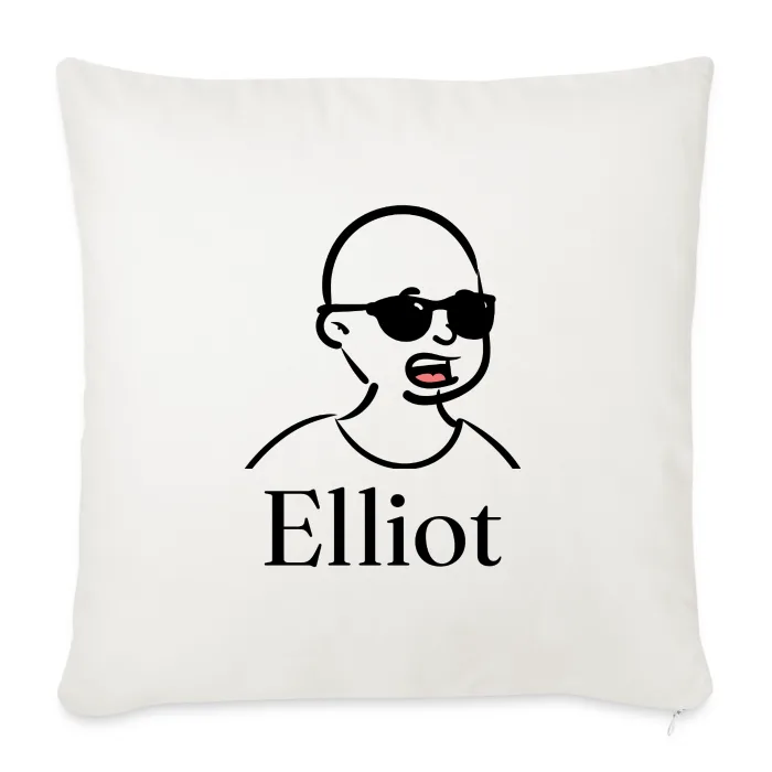 Coussin personnalisé au prénom Elliot