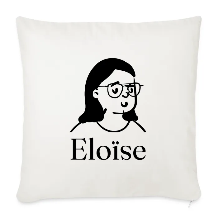 Coussin personnalisé au prénom Eloïse