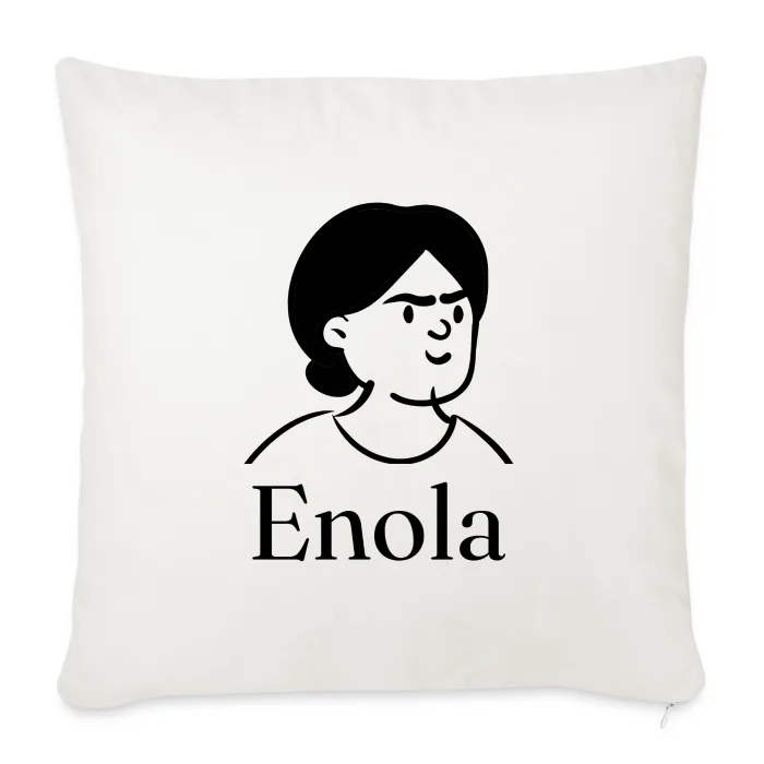 Coussin personnalisé au prénom Enola