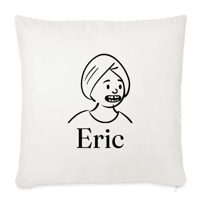 Coussin personnalisé au prénom Eric