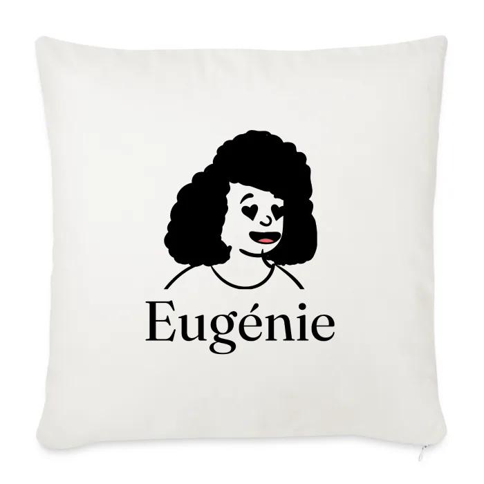 Coussin personnalisé au prénom Eugénie