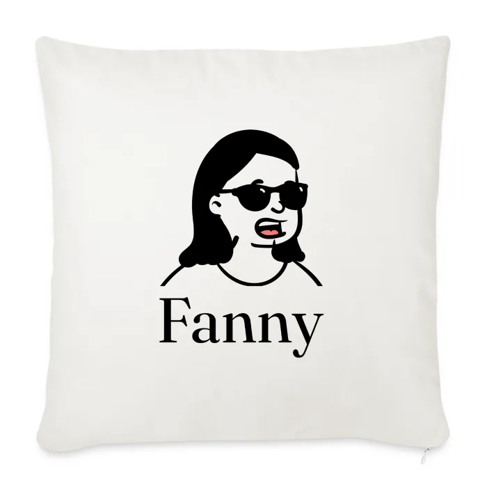 Coussin personnalisé au prénom Fanny