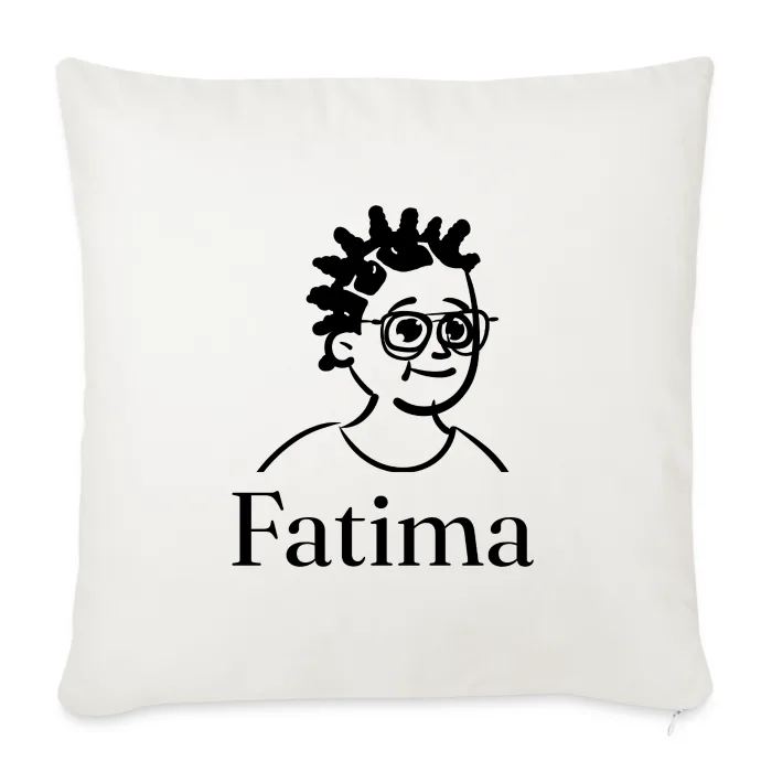 Coussin personnalisé au prénom Fatima