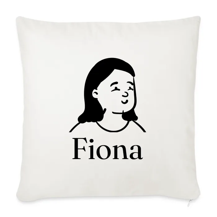 Coussin personnalisé au prénom Fiona
