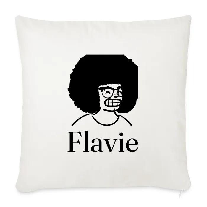 Coussin personnalisé au prénom Flavie