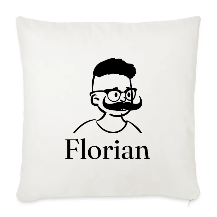 Coussin personnalisé au prénom Florian
