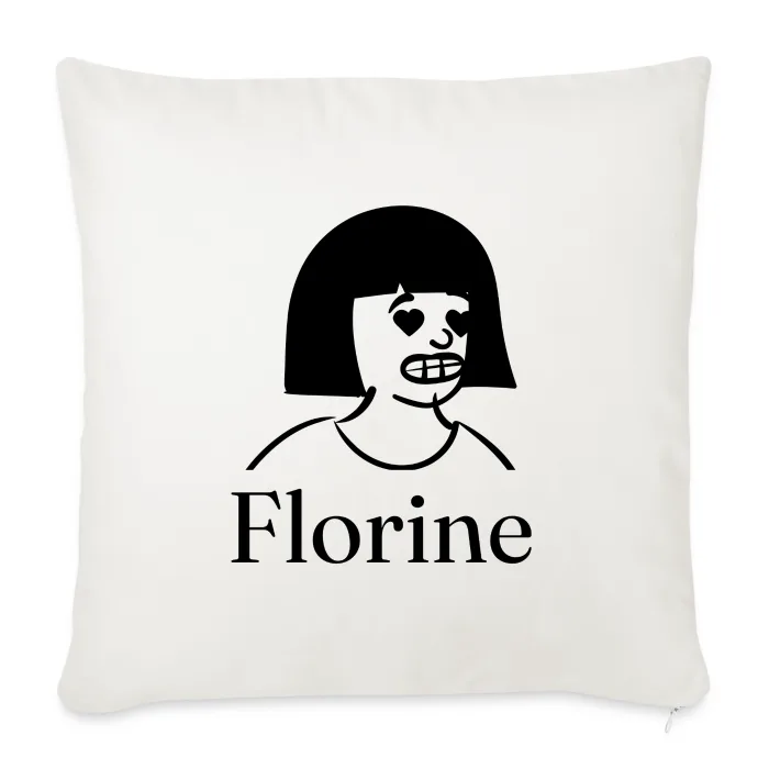 Coussin personnalisé au prénom Florine