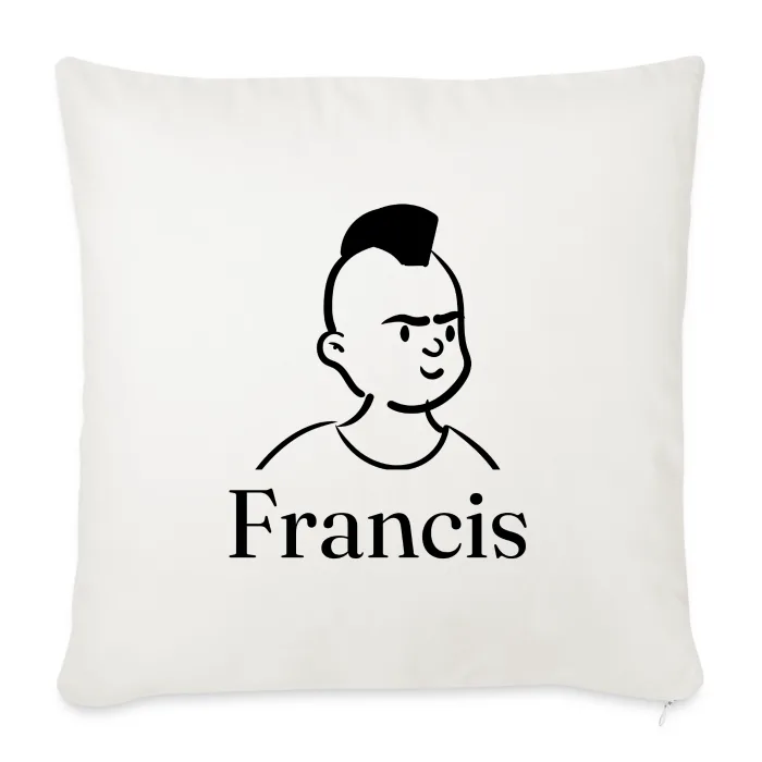 Coussin personnalisé au prénom Francis