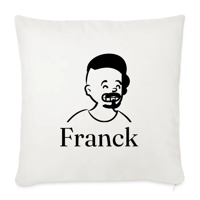 Coussin personnalisé au prénom Franck