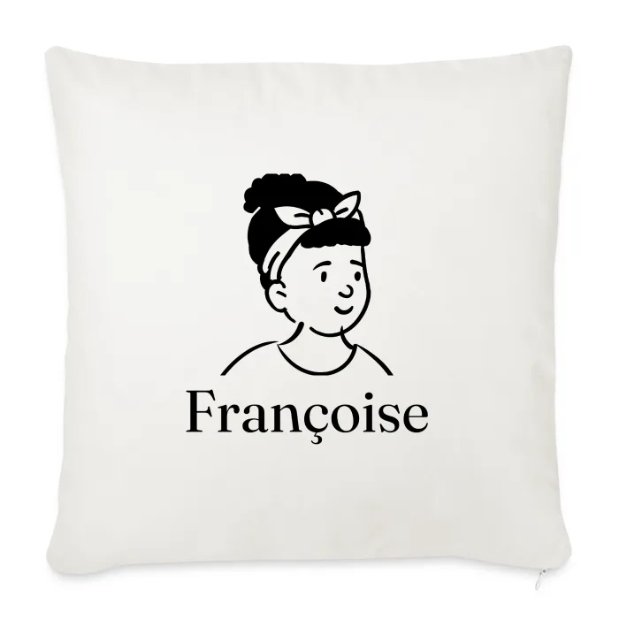 Coussin personnalisé au prénom Françoise