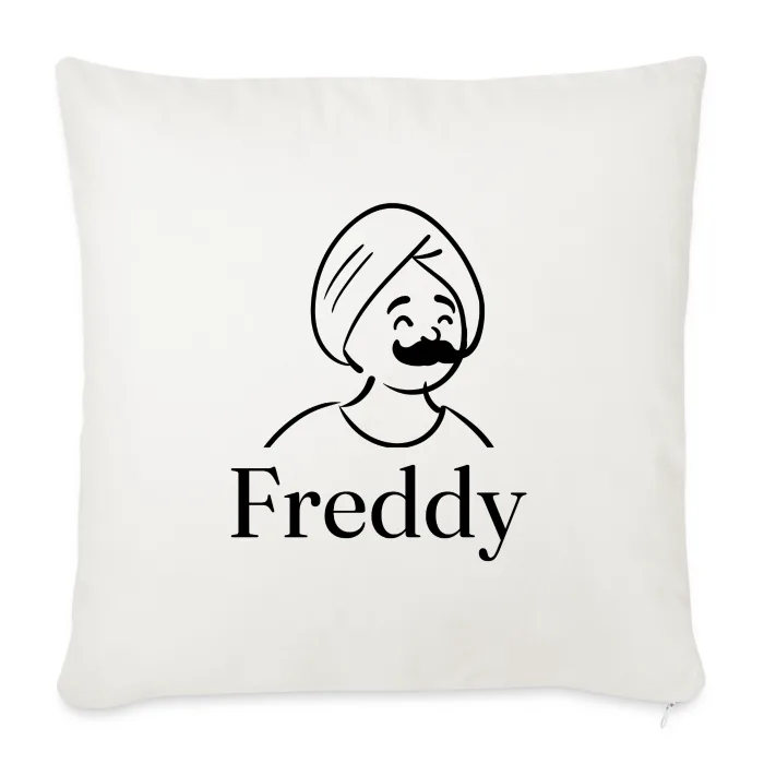 Coussin personnalisé au prénom Freddy