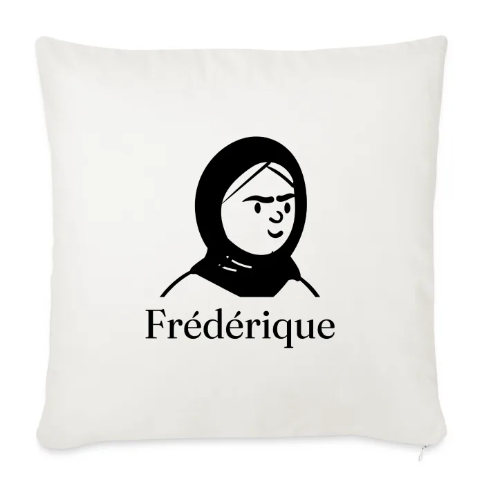 Coussin personnalisé au prénom Frédérique