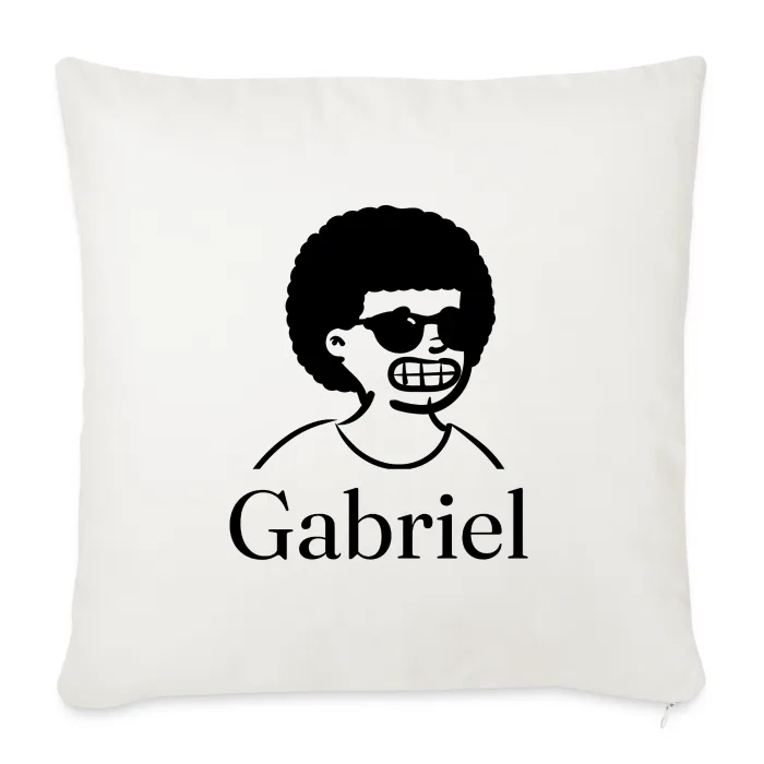 Coussin personnalisé au prénom Gabriel
